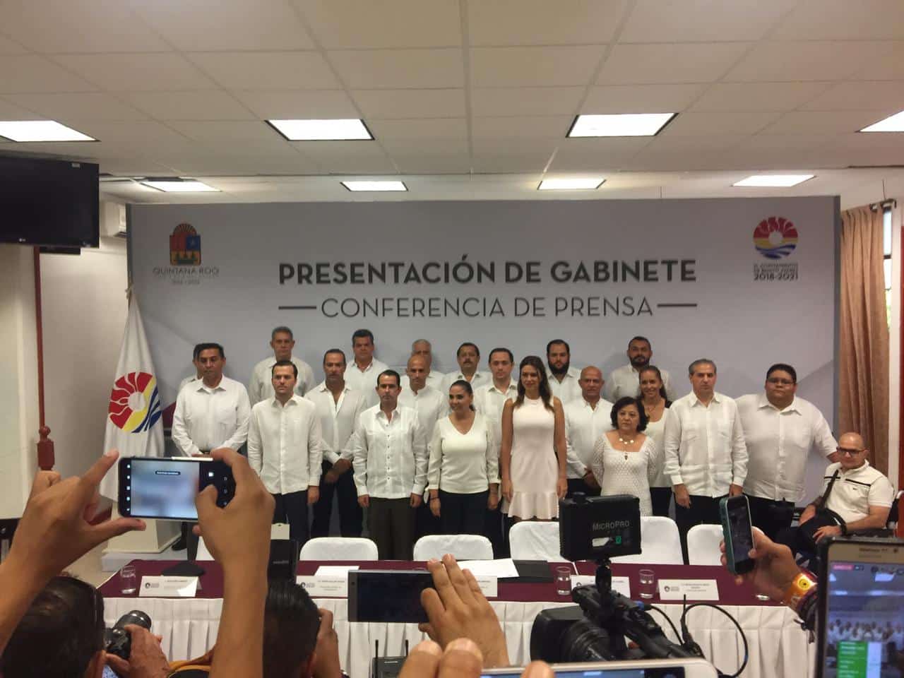 Presentan integrantes de gabinete del municipio Benito Juárez