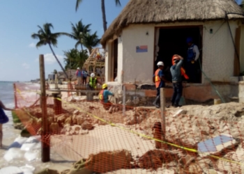 Verificarán al hotel Mahekal por presunto vertido de cemento