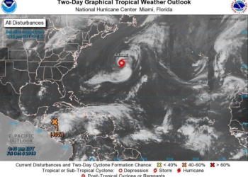 Se prevé fin de semana lluvioso