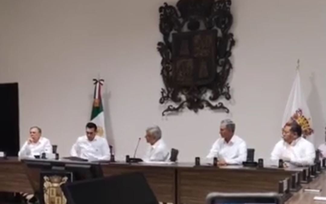 Detalla Obrador y gobernadores proyecto del Tren Maya