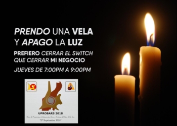 Restaurantes, Bares y Similares de Quintana Roo, apagarán sus luces y prenderán una vela