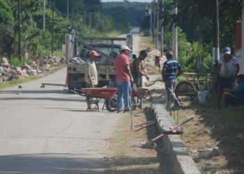 Inician obras de dignificación en Santa Gertrudis