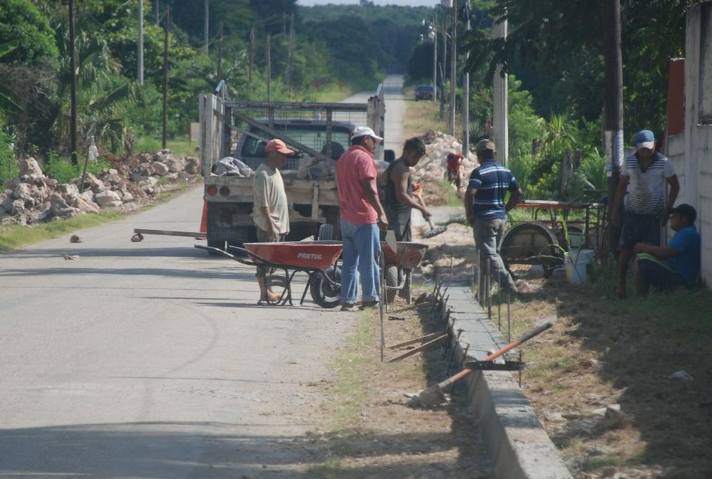 Inician obras de dignificación en Santa Gertrudis
