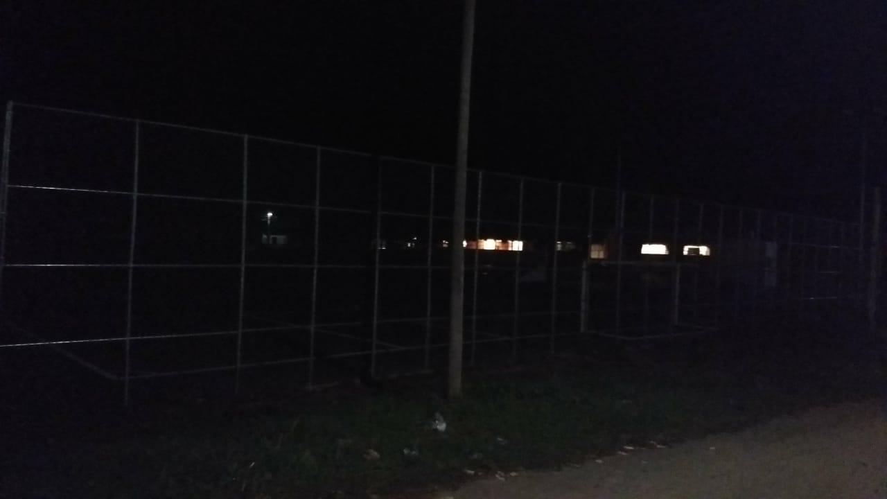 Sin energía eléctrica en espacios deportivos por adeudo
