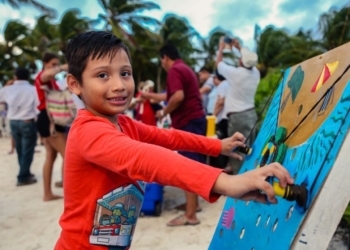 Inauguran Festival de la Tortuga Marina en Xcacel-Xcacelito