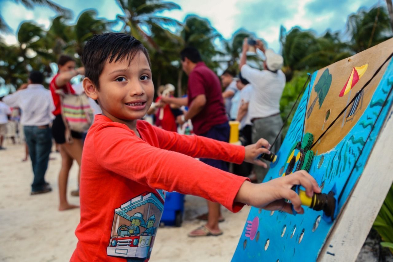Inauguran Festival de la Tortuga Marina en Xcacel-Xcacelito