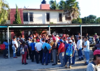 Suspenden labores trabajadores de Servicios Públicos Municipales de Othón P. Blanco