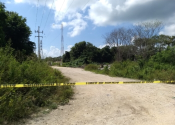 Hallan cuerpo amarrado en comunidad rural de Solidaridad