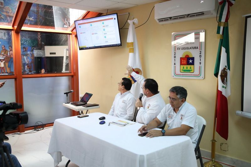 Presenta Congreso del Estado, nuevo portal de transparencia y acceso a la información