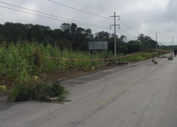 Triple ejecución en frontera con Campeche