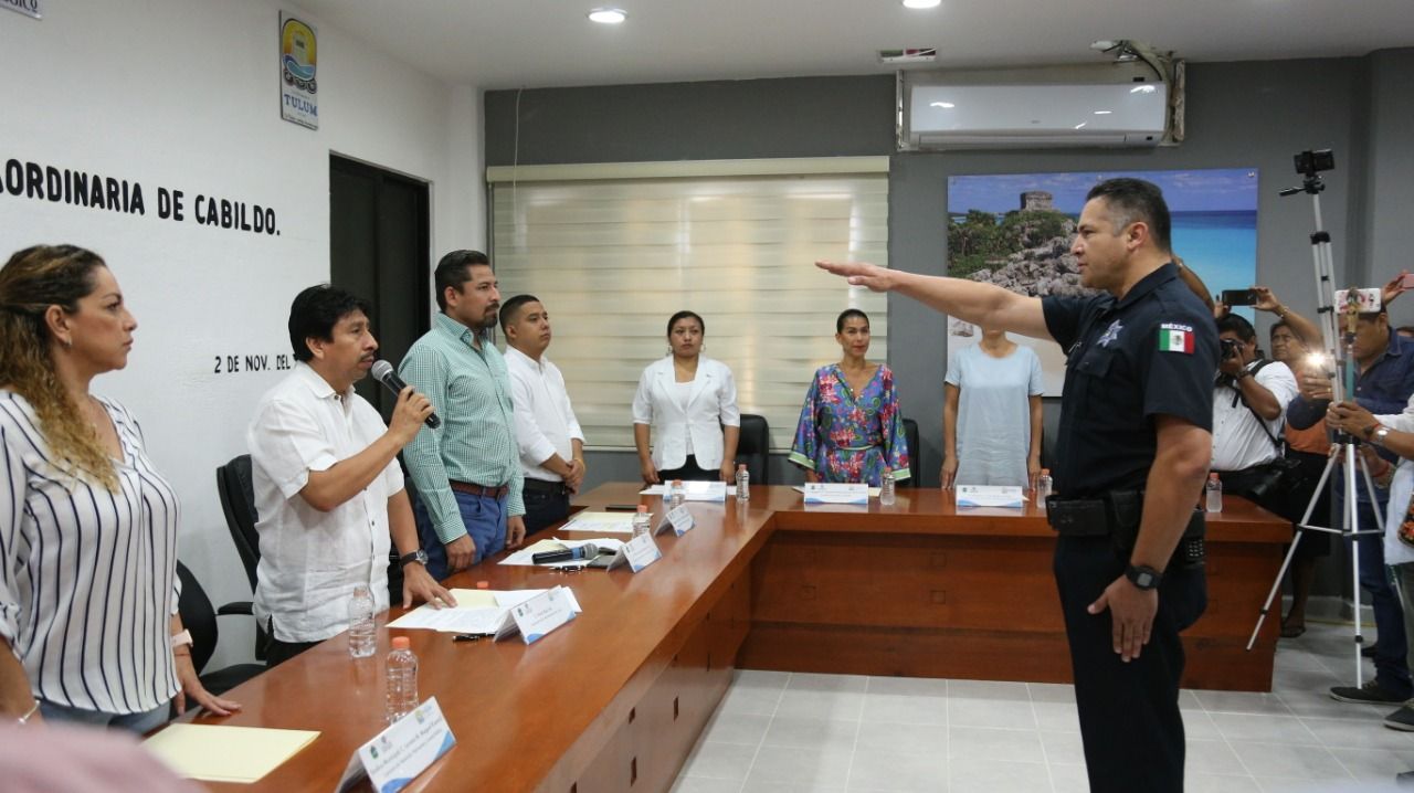 Nombran a titular de la Policía Municipal en Tulum