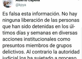 Presuntos sicarios siguen detenidos