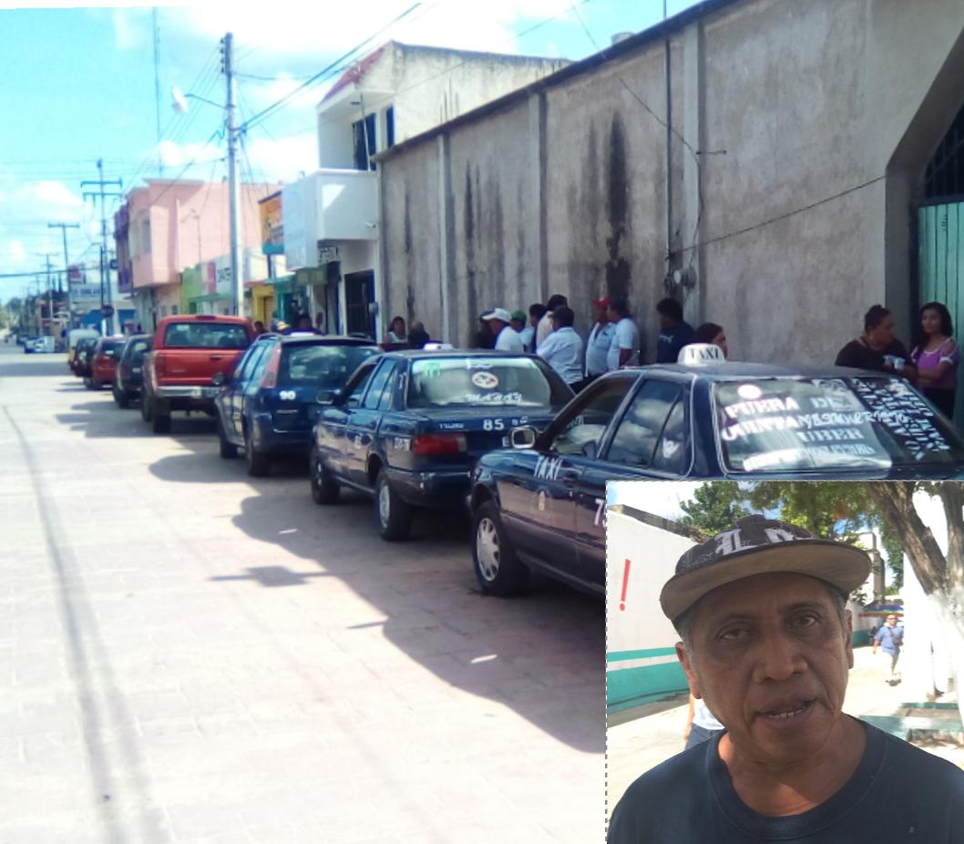 Trasporte público de la ruta de Sabán demandan un sitio de carga en la cabecera municipal