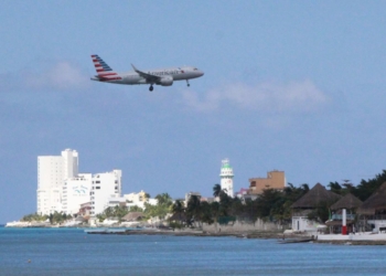 Aeropuerto de Cozumel, sin cambios por “Harold”