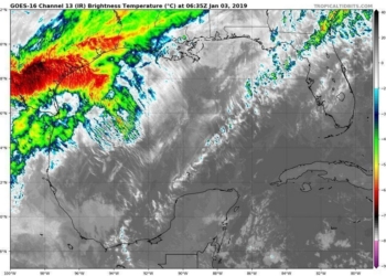 Clima cálido y lluvias aisladas, previo a llegada de frente frío