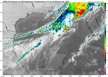 Llegada del frente frío generará más lluvias para Q. Roo el fin de semana