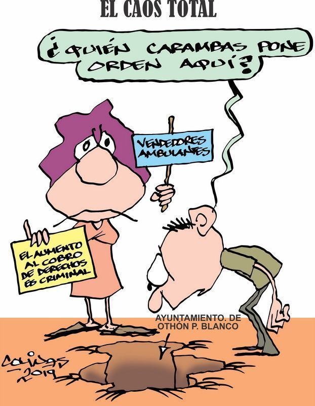 COLINAS: El caos total
