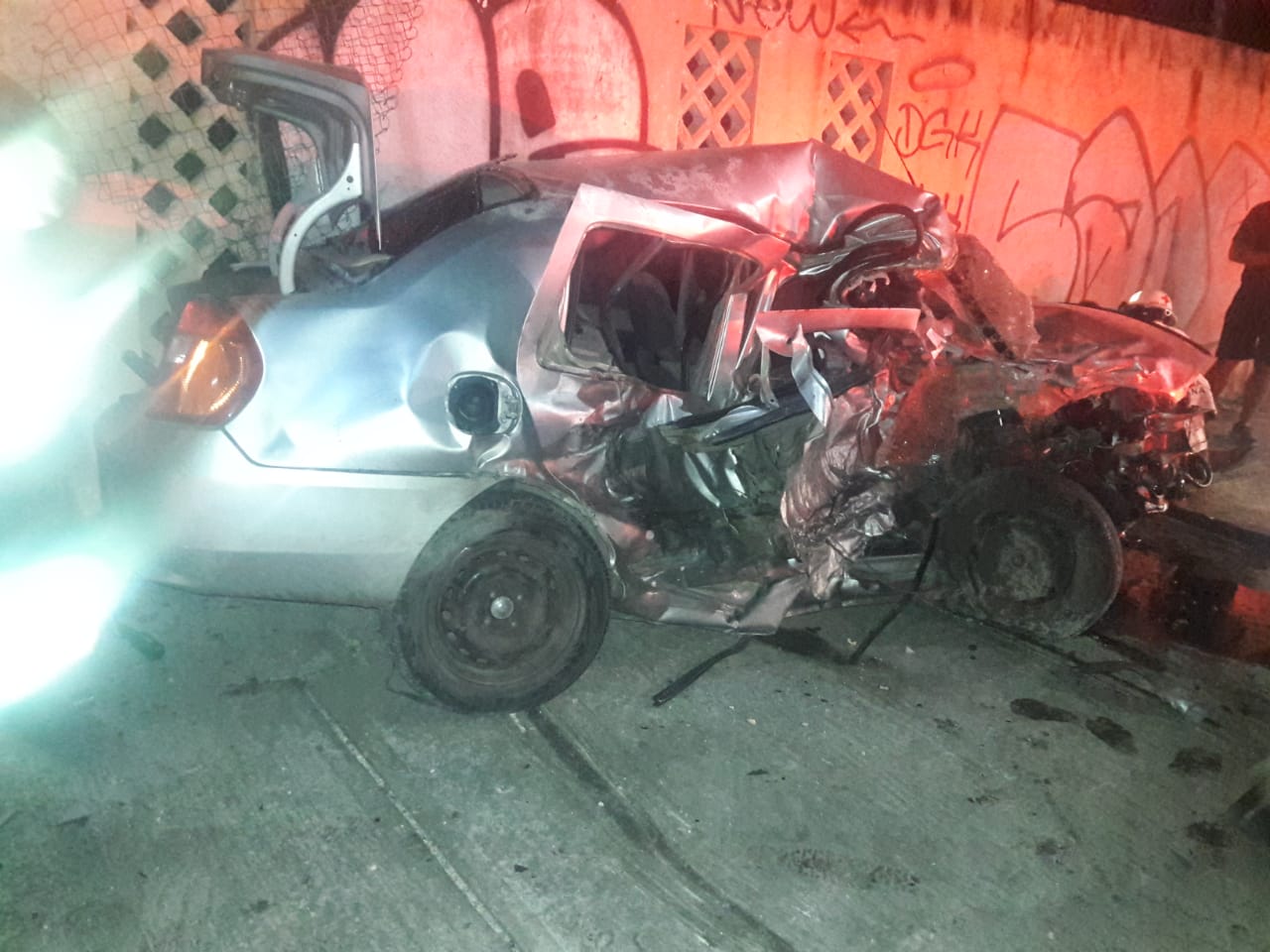 Sufre Mario Machuca accidente automovilístico