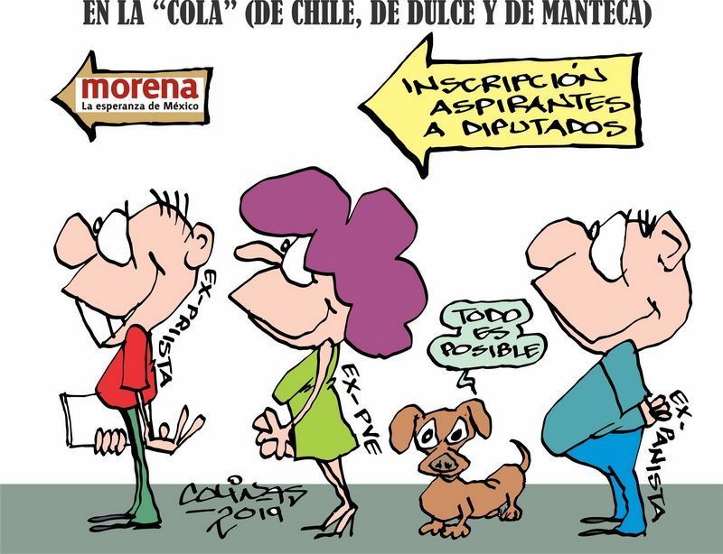 COLINAS: En la cola