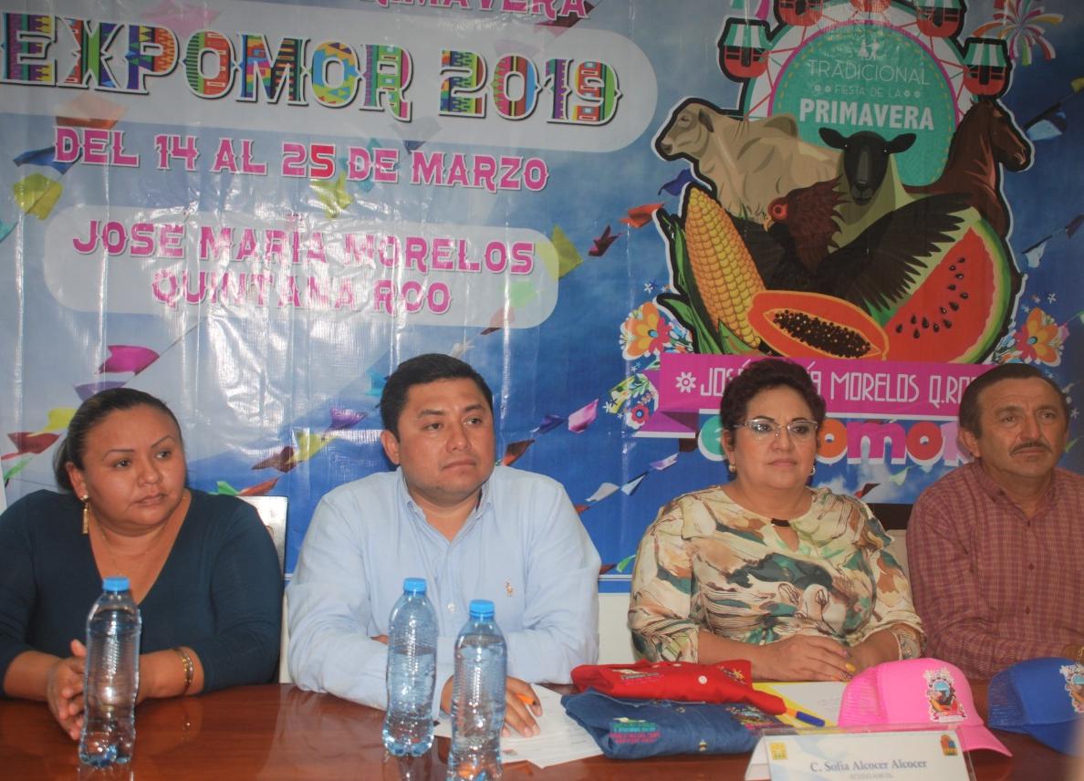 Presentan programa oficial de actividades de la feria de la Expomor 2019