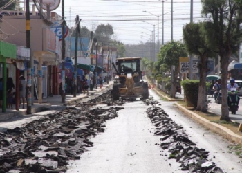 Rehabilitación de la avenida principal antes que inicie la EXPOMOR