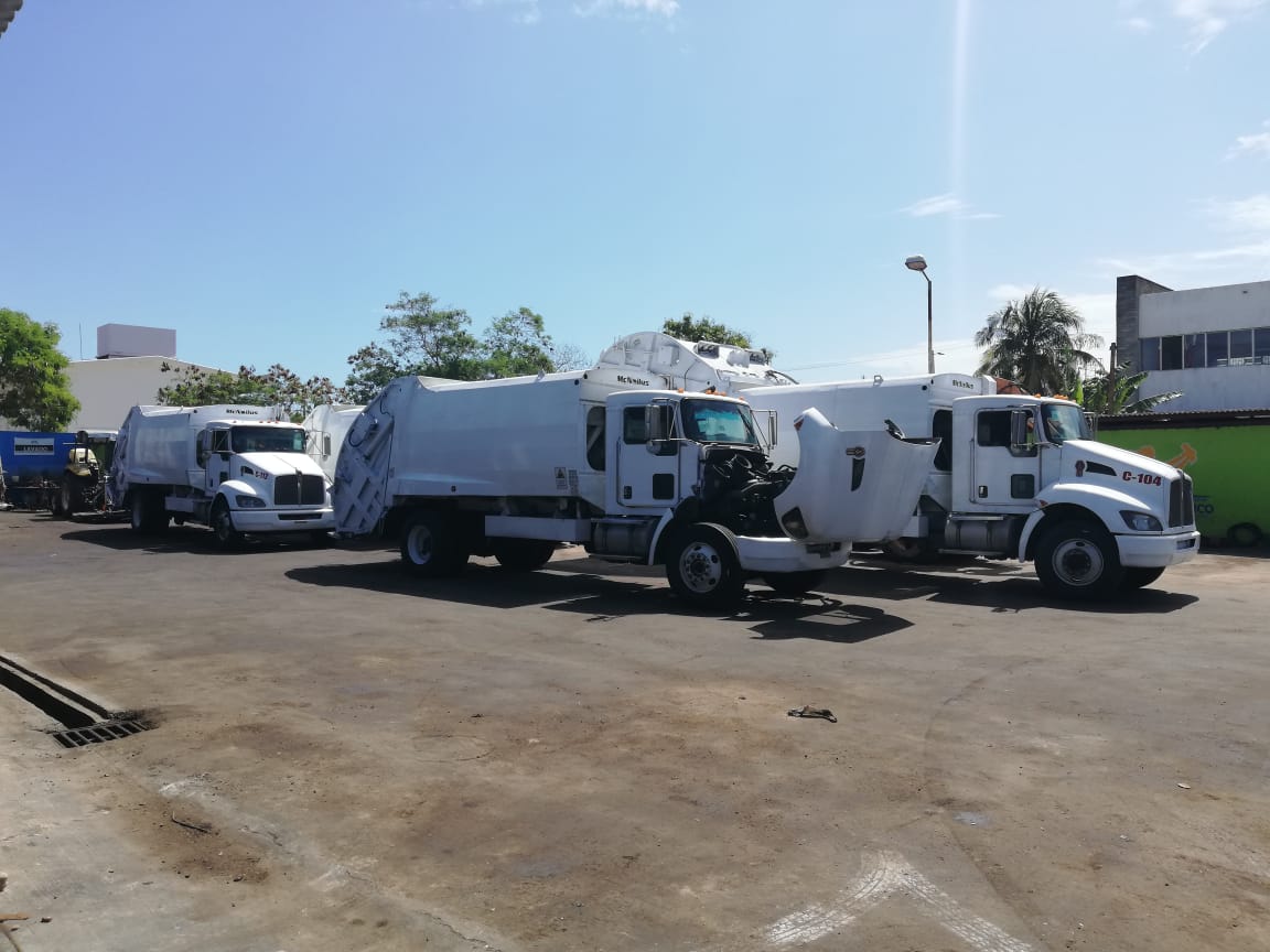 Para el martes 10 nuevas unidades recolectoras de basura en Chetumal