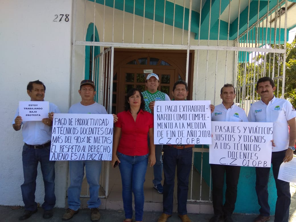 Trabajadores del IEAA en paro de nuevo