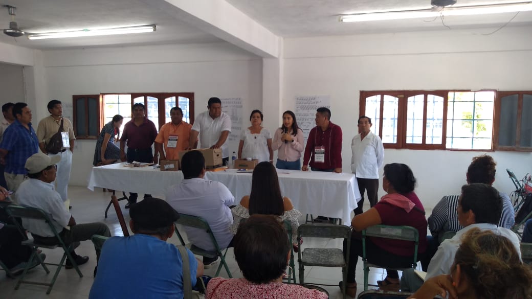 Asamblea de MORENA para seleccionar a los aspirantes para las diputaciones Plurinominales