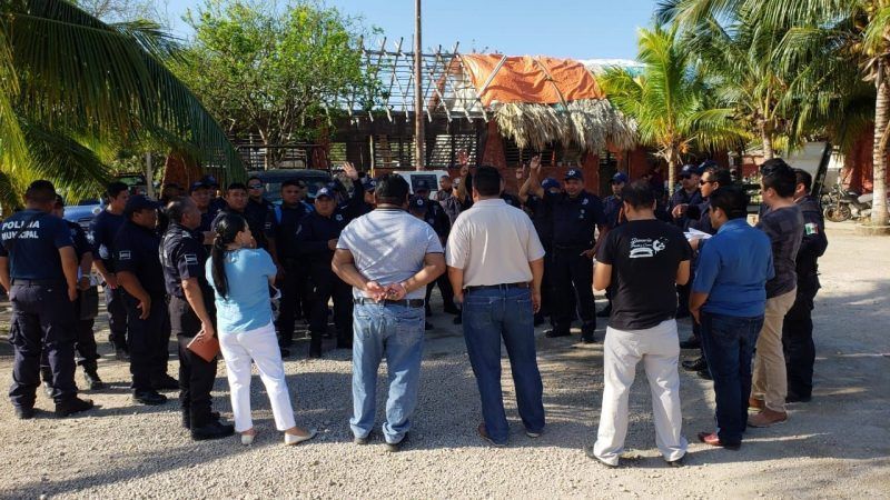 Y va de nuevo policías municipales se manifiestan