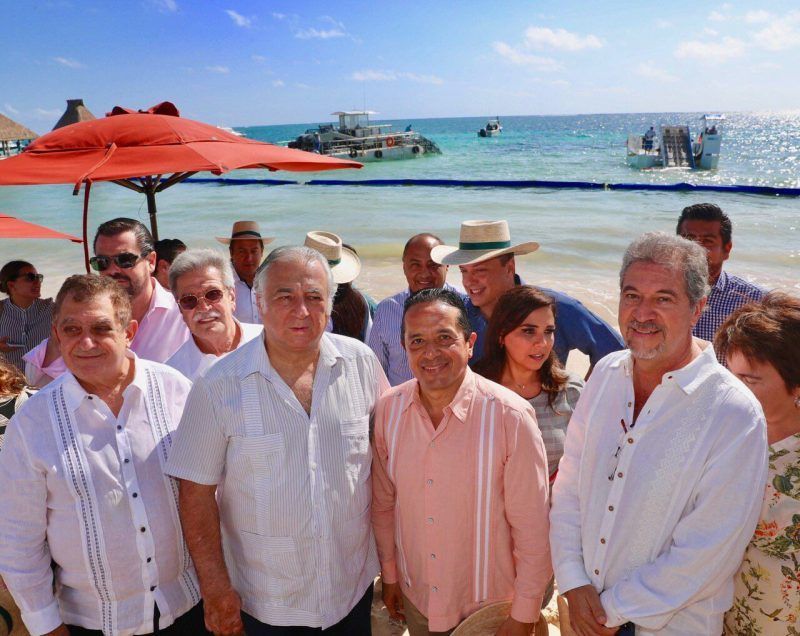 Juntos trabajamos en soluciones viables y sustentables para combatir los efectos del sargazo en playas del Caribe: Carlos Joaquín