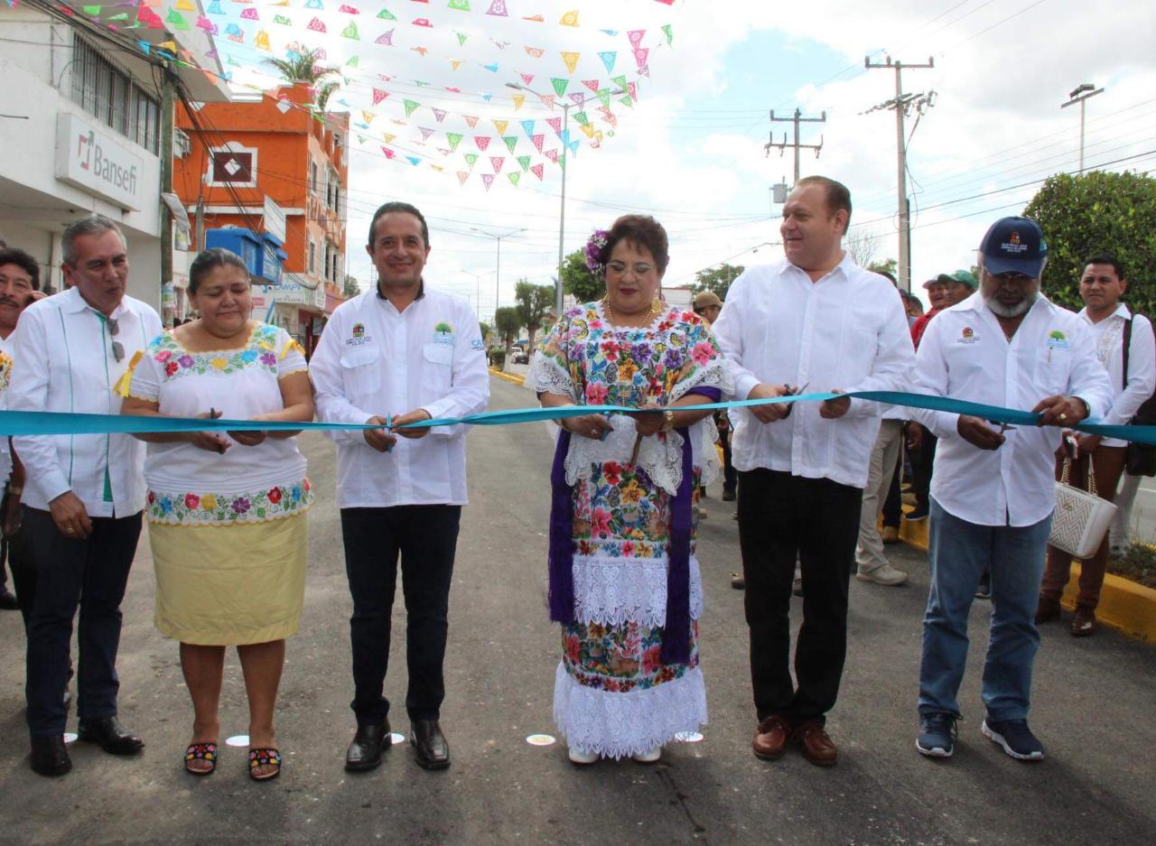 Inauguran La Obra De Rehabilitación De La Avenida Principal De JMM