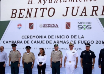 Este lunes arrancó el programa de Canje de Armas de Fuego 2019