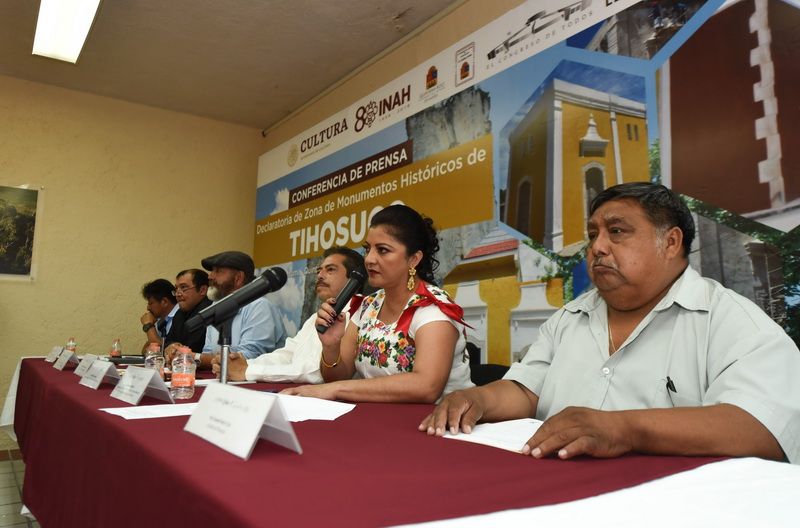 Declaratoria de monumentos históricos de Tihosuco, oportunidad de trabajar en conjunto para beneficio de la zona maya