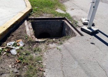 Drenajes y registros sin tapa son trampas mortales