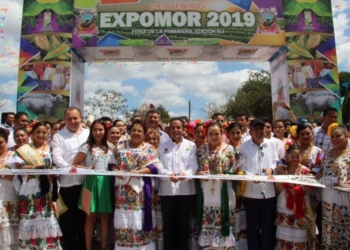 Carlos Joaquín inaugura la cuadragésima primera edición de la Feria de la Primavera Expomor 2019