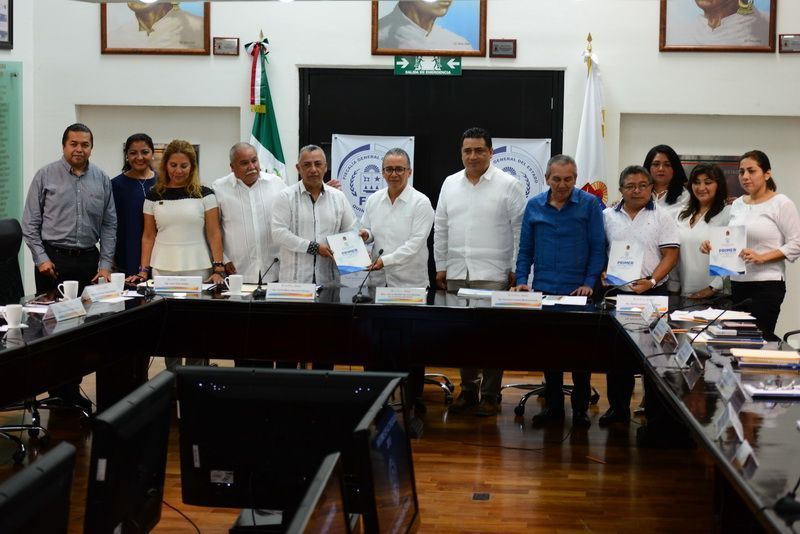 Recibe Congreso informe de actividades del Fiscal General del Estado