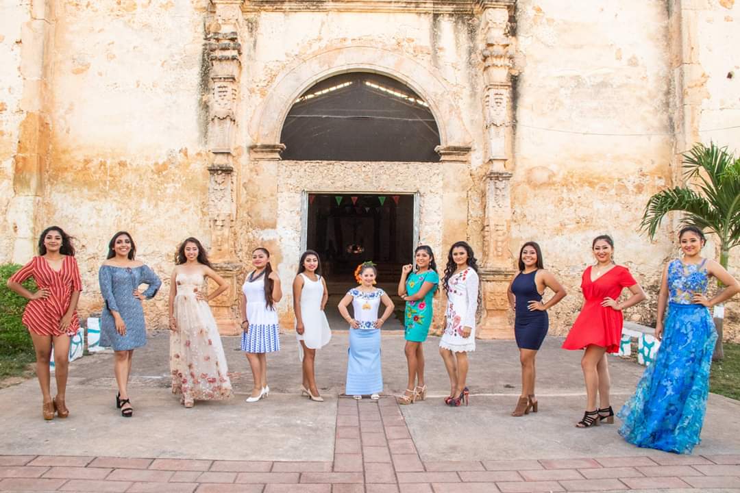 Once hermosas señoritas, candidatas a ser reinas de la próxima feria de la Primavera Expomor 2019