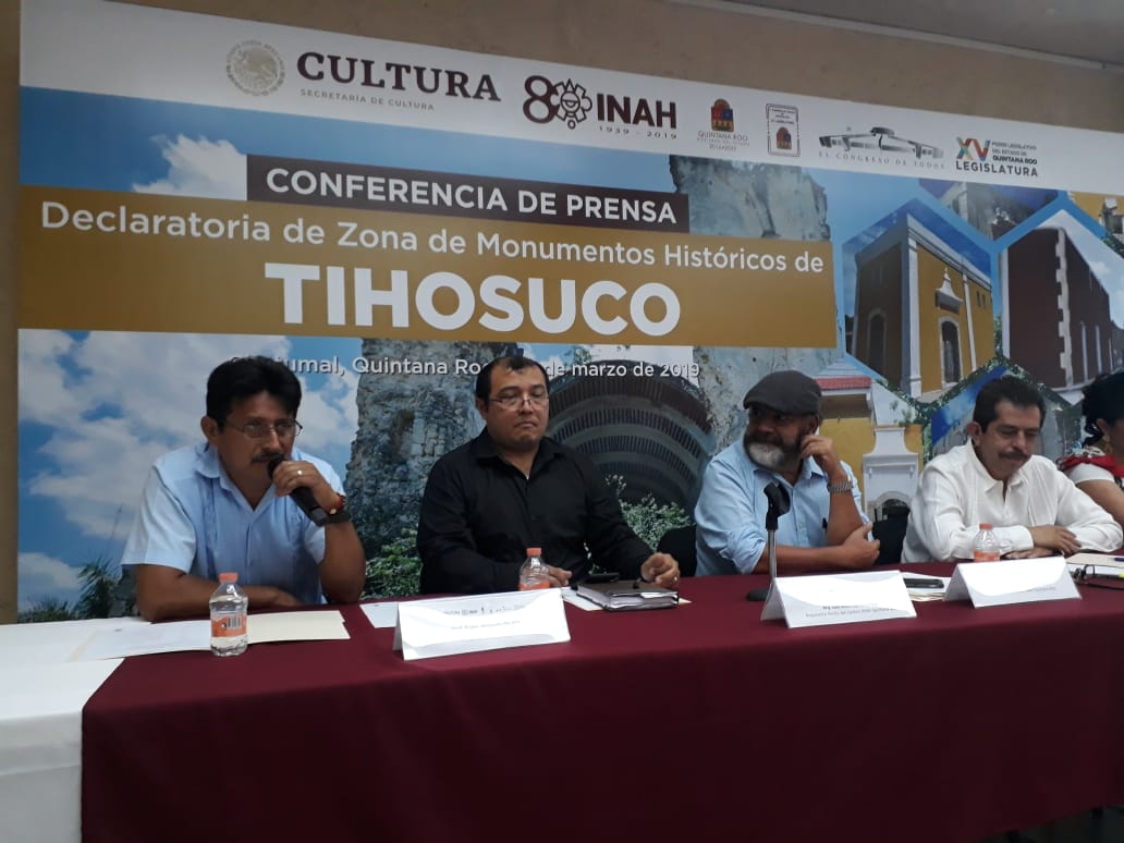 Próximo mes el INAH  iniciará con actividades de divulgación y manejo de la zona de monumentos históricos de Tihosuco