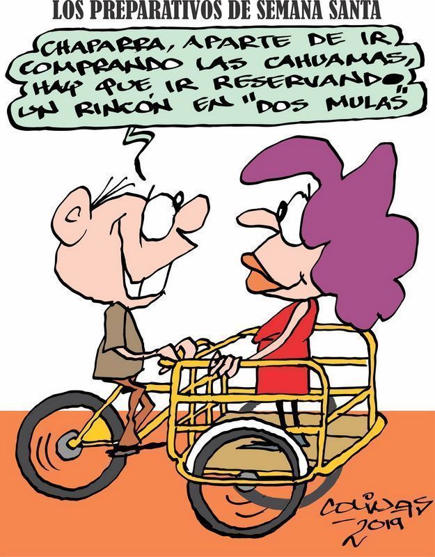 COLINAS: Los preparativos de semana santa