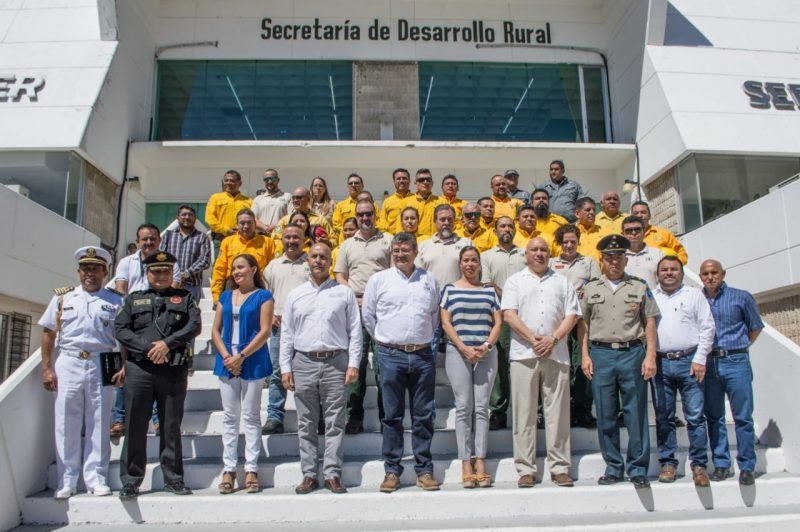 Suman esfuerzos por un combate de incendios más eficaz en Yucatán