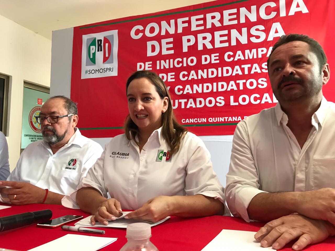 Confió en buenos resultados en las urnas el próximo 2 de junio: Claudia Ruiz Massieu