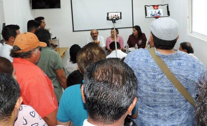 Asegura candidato de la Coalición “Juntos Haremos Historia Por Quintana Roo” ¡SOY TU AMIGO!