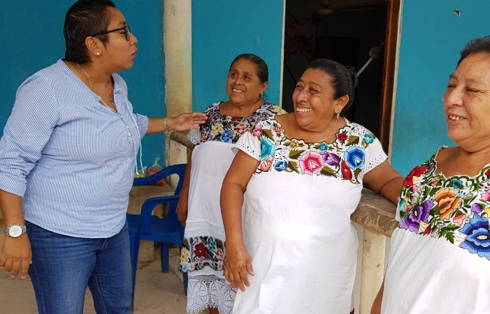 Espaldarazo en la zona maya a Karla Herrera