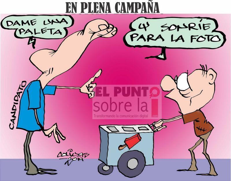 COLINAS: En plena campaña