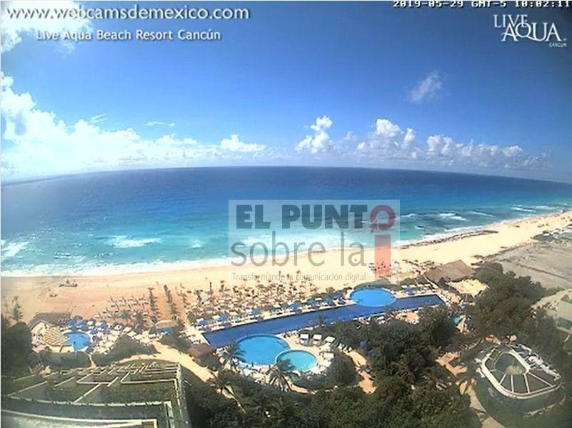 Reporte semanal de las playas del Caribe Mexicano sin sargazo