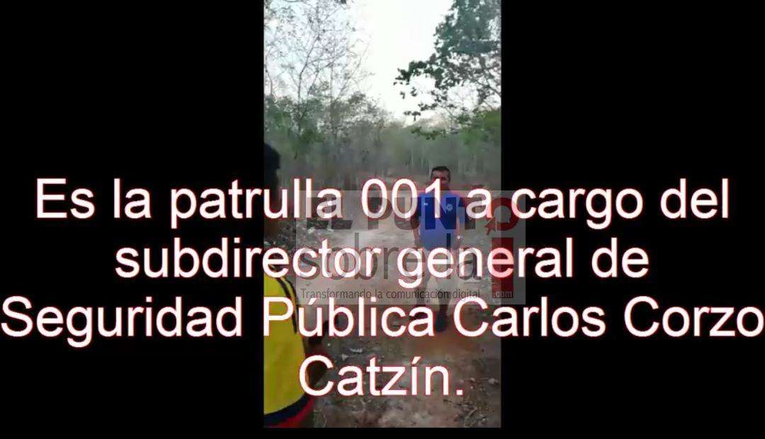 Destituyen a un mando policiaco por usar patrulla para embriagarse