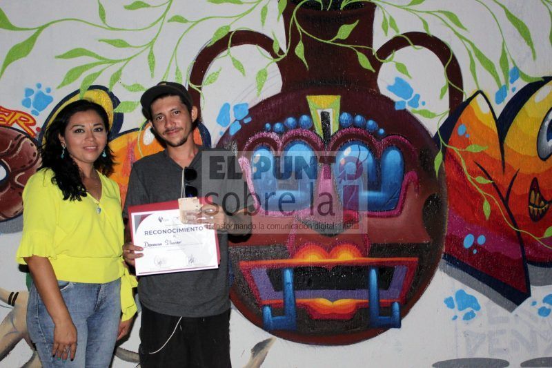 Donovan Slimer, ganador de la tercera edición de Muraleando