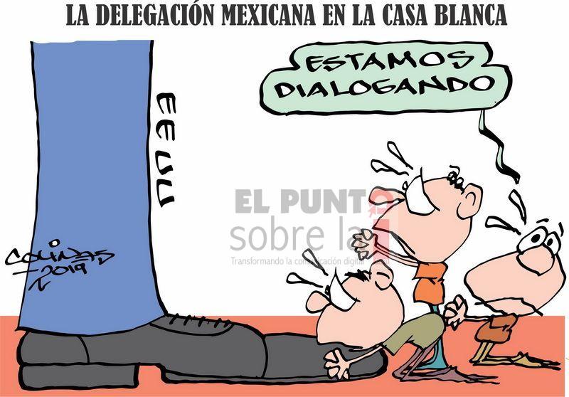 COLINAS: La delegación mexicana en la casa blanca