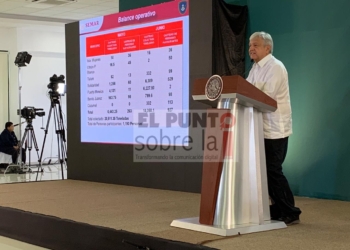 Presidente de México, insistió en que el sargazo es un asunto menor