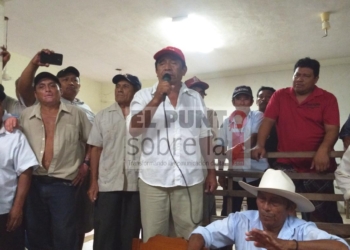 Marcelino Piña Y Uc fue elegido como comisariado ejidal de kilómetro 50